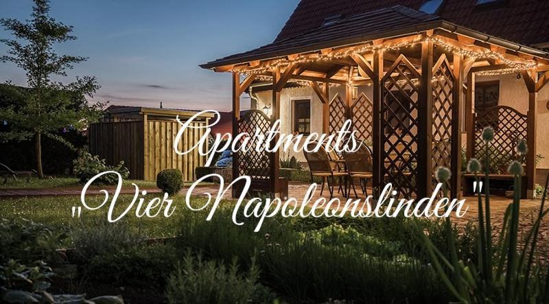 Apartments "Vier Napoleonslinden" 奥尔施泰特 外观 照片